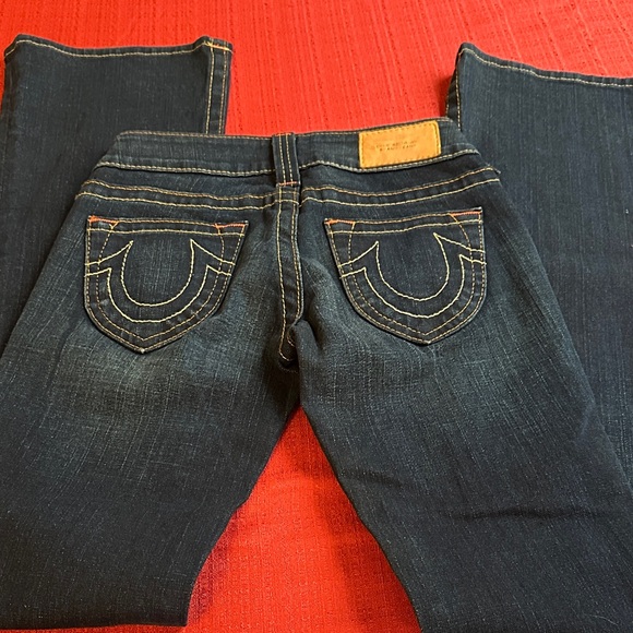 True Religion Dark Blue Jeans - Picture 4 of 6